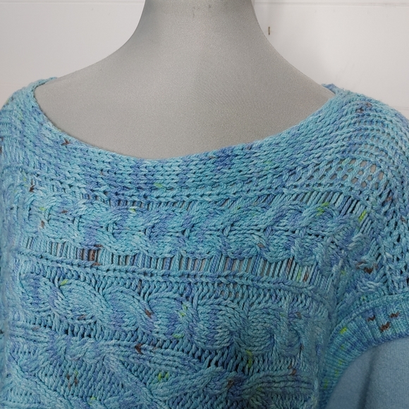 Free People knit fleece sweater S - Picture 3 of 12